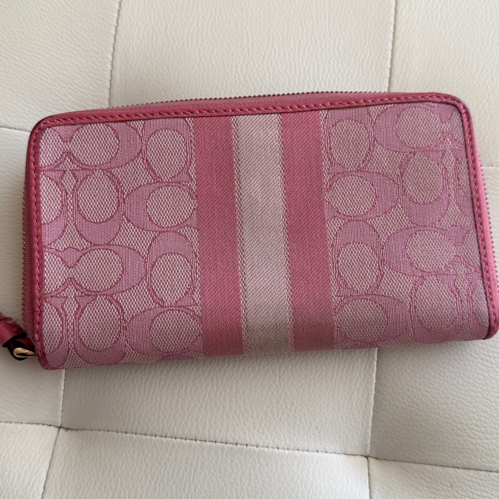 COACH Dempsey Large Phone Wristlet Wallet - Picture 11 of 14